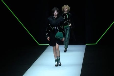 Emporio Armani Show - Women's Collection Autumn/Winter 2018/19 in Milan