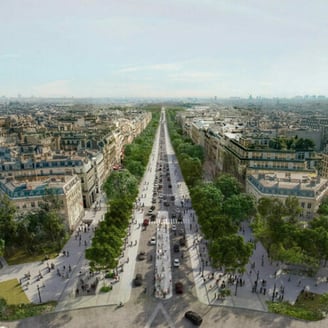 Fewer cars and more culture to reinvent the Champs-Elysées