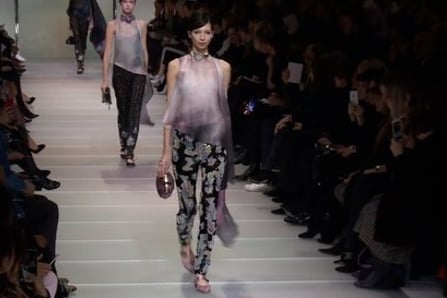 Armani Privé : Haute Couture show Spring/Summer 2018 (with interview)