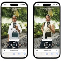 Valentino links with Wanna's AR try-on tech for Valentino Garavani VSling bag
