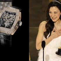 从 Richard Mille 到爱马仕，奥斯卡首位亚裔影后杨紫琼曾与哪些顶级品牌结缘？