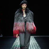 Emporio Armani, una notte stellata sotto la neve
