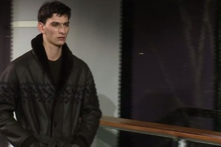 Hermès - Menswear Show Autumn/Winter 2015/16 in Paris with interview