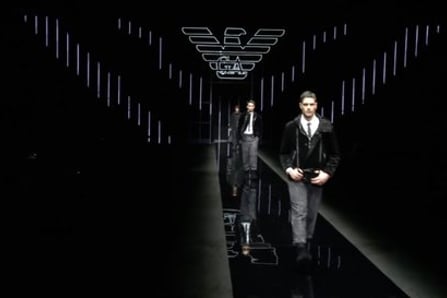 Emporio Armani: Men's Autumn/Winter 2019/2020 Show in Milan