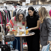 Pure London x JATC: Busy, buzzing and mad about knits